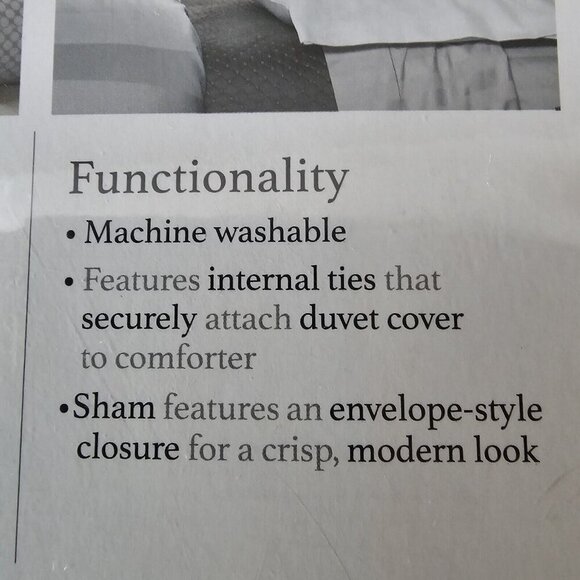 NIP Charter Club Outline Damask 300 Thread Count 2-Pc Twin DUVET COVER Set - Red - Picture 8 of 9